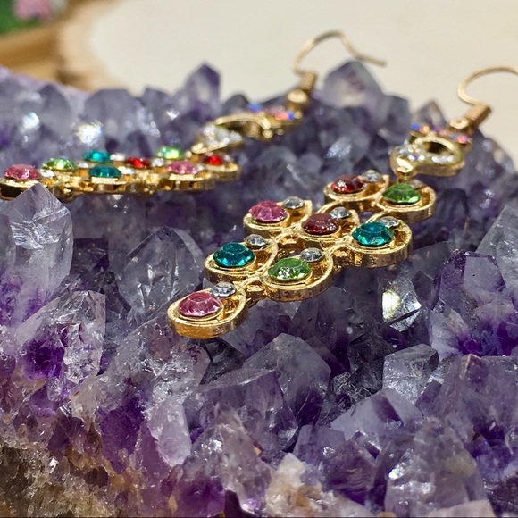 Peacock Earrings - Picture 6 of 9